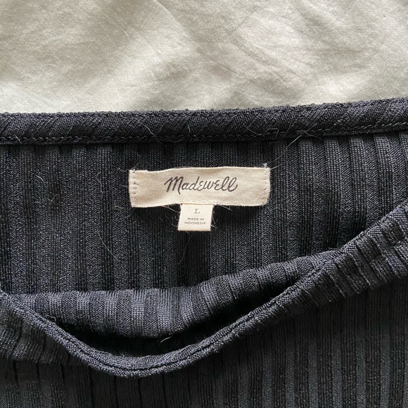 Madewell Ribbed Top - Picture 3 of 3